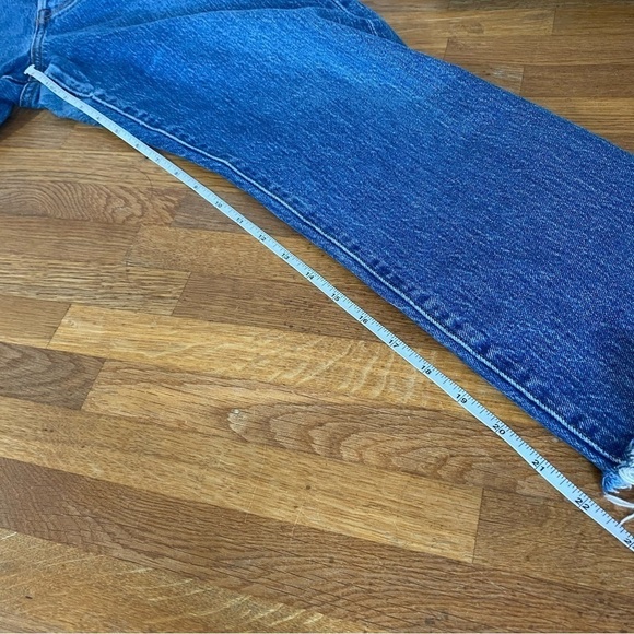 Levi’s Women Wedgie Cropped High Waisted Jeans Blue Denim Size 30 - Picture 13 of 16